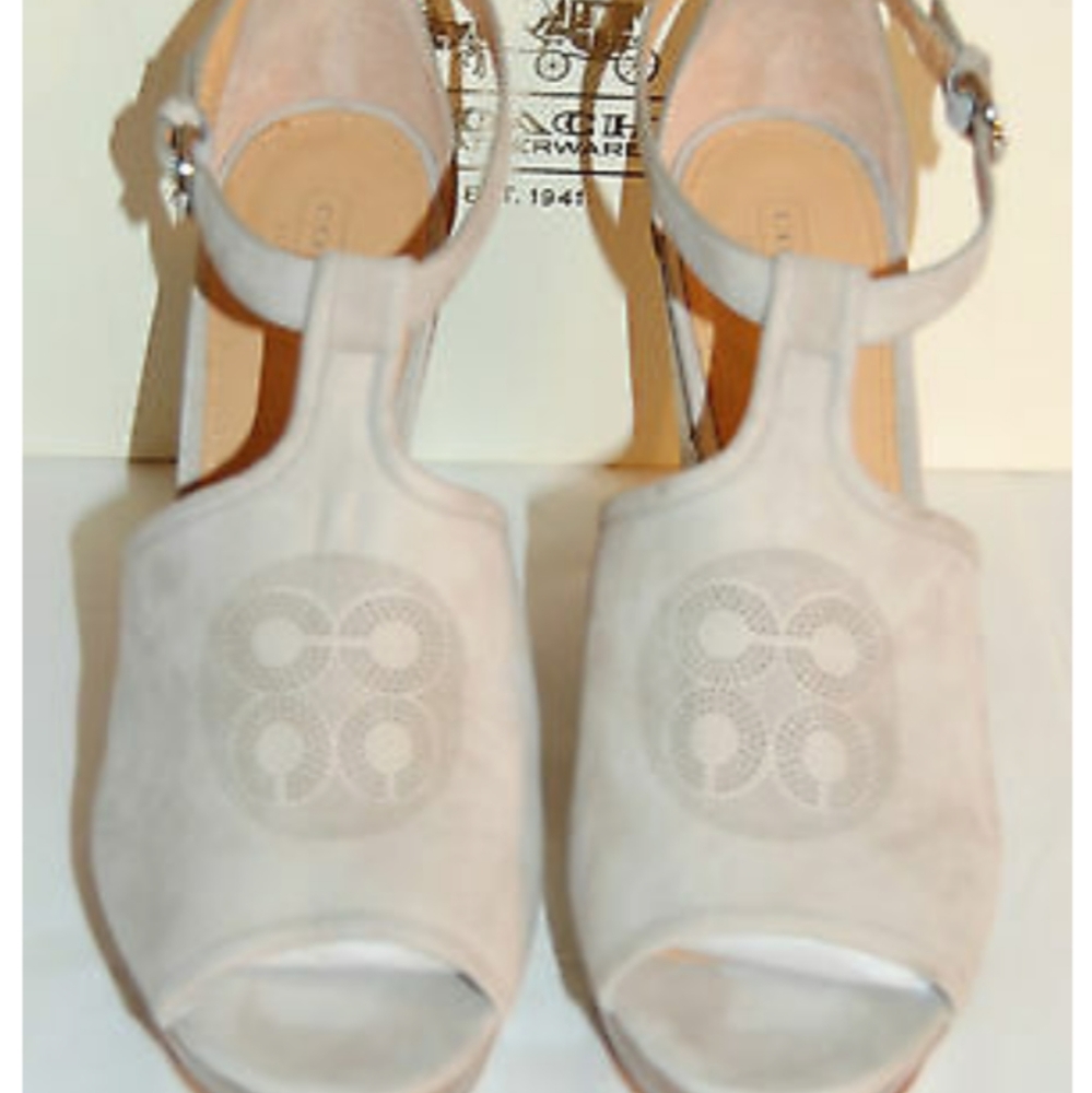 COACH Stone color wedges - Picture 2 of 3